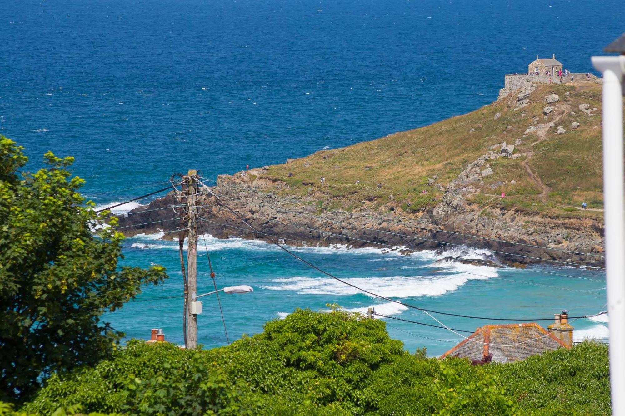 Seabreeze 3 - Seaview & Parking Apartment St Ives  Exterior photo