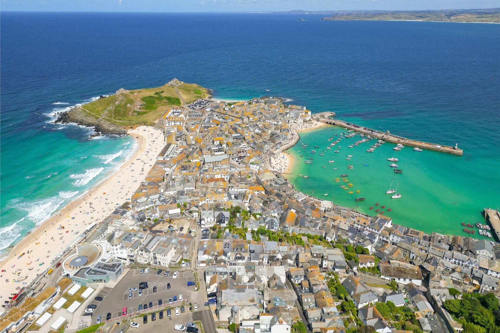 Seabreeze 3 - Seaview & Parking Apartment St Ives  Exterior photo